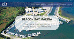 Desktop Screenshot of beaconbaymarina.com